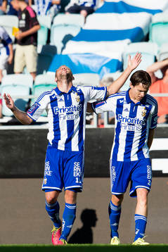 IFK Göteborgs Robin Söder jublar
