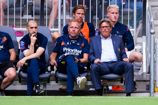 Djurgårdens assisterande tränare Anders Johansson och