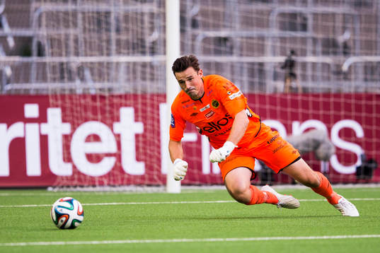 Elfsborgs målvakt Kevin Stuhr-Ellegaard