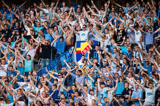 Djurgårdens supportrar