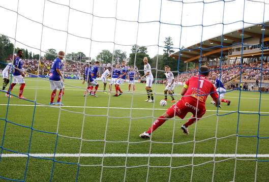 Åtvidabergs målvakt Henrik Gustavsson