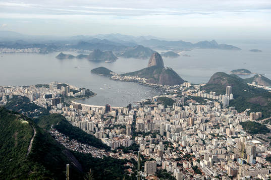 Utsikt över Rio de Janeiro