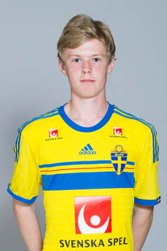 Johan Hjalmarsson, som spelar i P16/97-landslaget