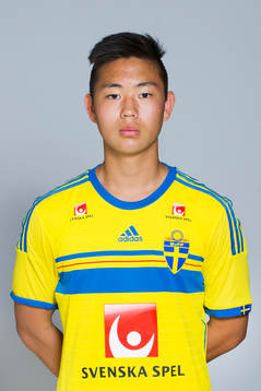 Zebastian Andersson, som spelar i P16/97-landslaget