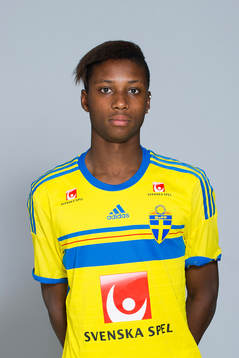 Muba Sana, som spelar i P16/97-landslaget