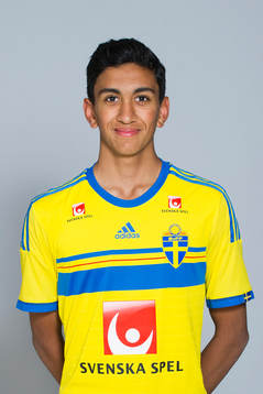 Amir Al-Ammari, som spelar i P16/97-landslaget