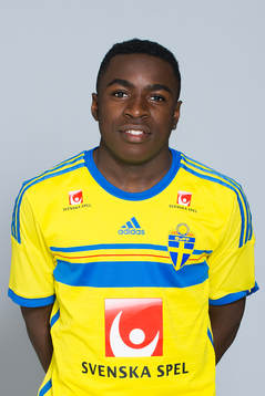 Rickson Mansiamina, som spelar i P16/97-landslaget