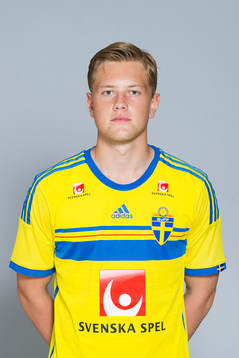 Oskar Engström som spelar i P16/97-landslaget