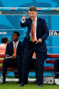 Hollands förbundskapten Louis van Gaal