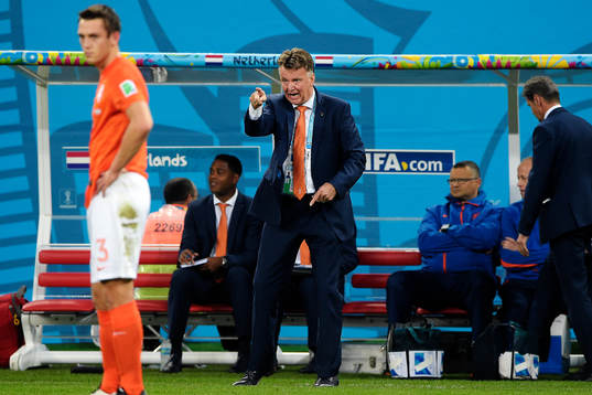 Hollands förbundskapten Louis van Gaal