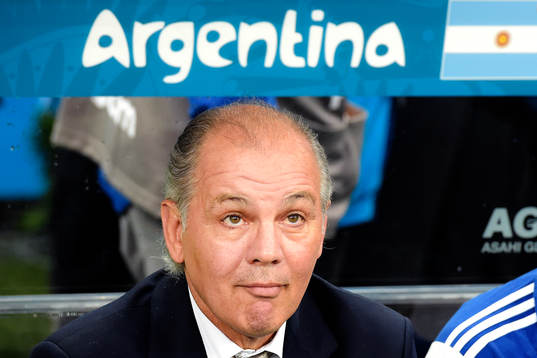 Argentinas förbundskapten Alejandro Sabella