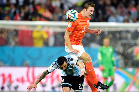 Hollands Stefan de Vrij och Argentinas Ezequiel Lavezzi