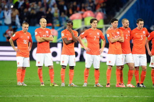 Hollands spelare deppar