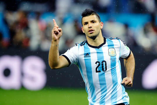 Argentinas Sergio Aguero jublar