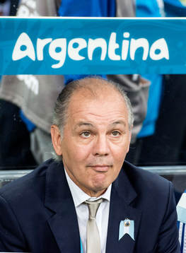 Argentinas förbundskapten Alejandro Sabella
