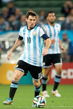 under semifinalen mellan Argentina och Holland