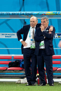 Argentinas förbundskapten Alejandro Sabella