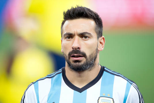 Argentinas Ezequiel Lavezzi