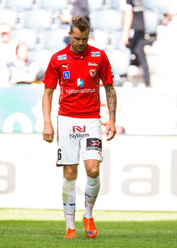 Kalmars Marcus Nilsson ser deppig ut