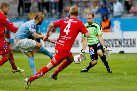 Magnus Eriksson från Malmö mot Henrik Gustavsson från