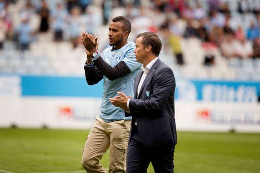 Isaac Kiese Thelin från Malmö presenterades som senaste