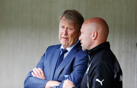 Åge Hareide från Malmö och Olof Persson från Malmö
