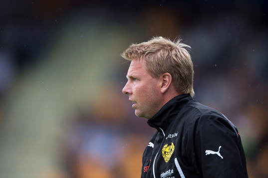 Mjällbys tränare Jonas Andersson  i