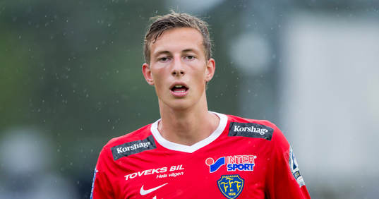 Falkenbergs Gustaf Nilsson  i
