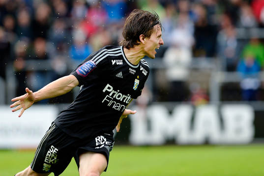 IFK Göteborgs Lasse Vibe jublar