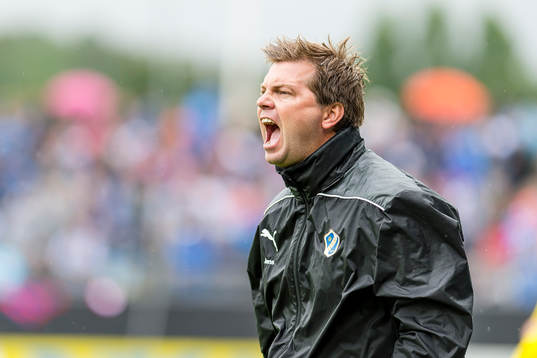 Halmstads tränare Jens Gustafsson