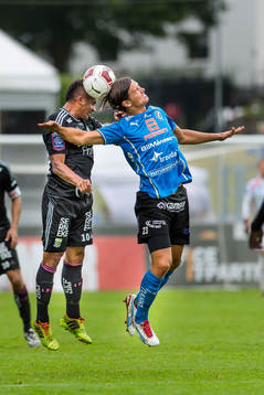IFK Göteborgs Daniel Sobralense och Halmstads Marcus