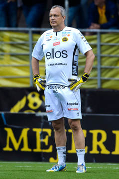 Målvakt Anders Bogsjö i matchen mellan Elfsborgs