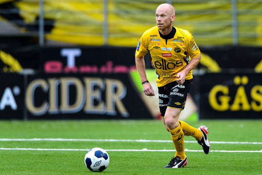 Magnus Samuelsson i matchen mellan Elfsborgs Legendarer och