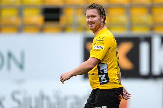 Fredrik Berglund i matchen mellan Elfsborgs Legendarer och