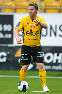 Fredrik Berglund i matchen mellan Elfsborgs Legendarer och