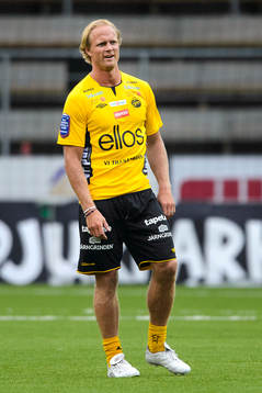 Johan Sjöberg i matchen mellan Elfsborgs Legendarer och
