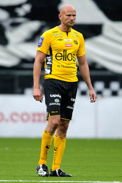 Joakim Alexandersson i matchen mellan Elfsborgs Legendarer