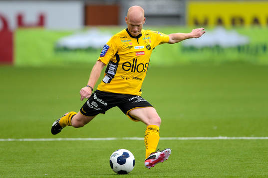 Magnus Samuelsson i matchen mellan Elfsborgs Legendarer och