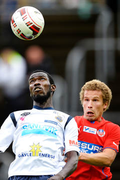 Gefles Dioh Williams och Helsingborgs Christoffer Andersson