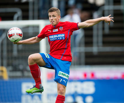 Helsingborgs Carl Johansson i