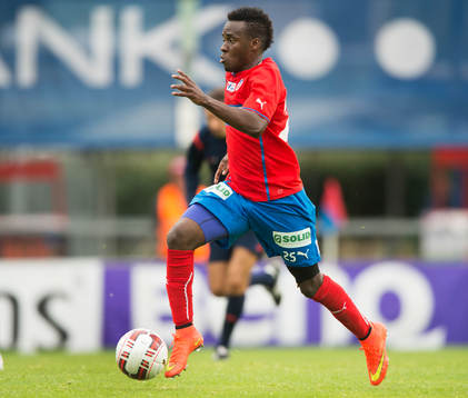 Helsingborgs David Accam i