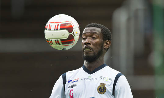 Gefles målskytt Dioh Williams i