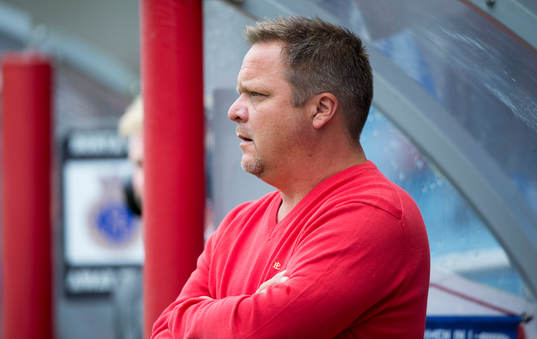 Helsingborgs tränare Roar Hansen i