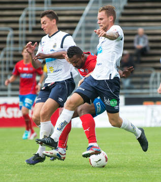 Helsingborgs Alvaro Santos stängs effektivt av Gefles