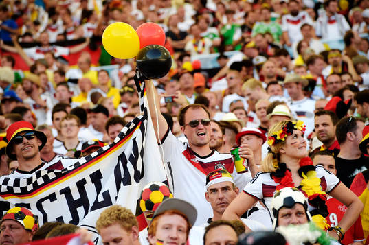 Tyska supportrar