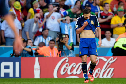 Argentinas Gonzalo Higuain deppar