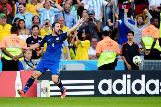 Argentinas Gonzalo Higuain deppar