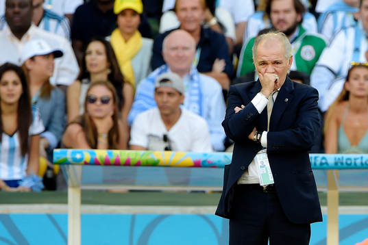 Argentinas förbundskapten Alejandro Sabella