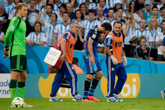 Argentinas Gonzalo Higuain har ont