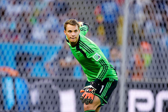 Tysklands målvakt Manuel Neuer
